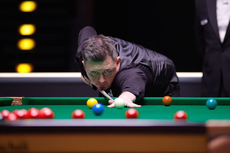 Кайрен Уилсон обыграл Чжан Анду в 1/8 финала в Берлине (фото: WST)