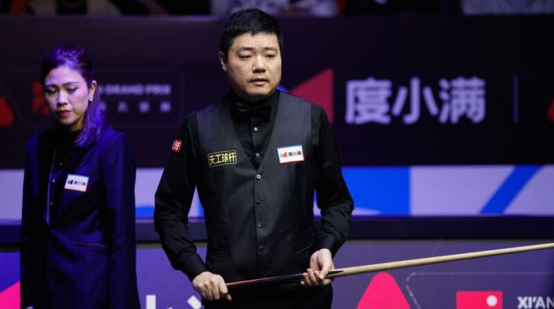 Дин Джуньху проиграл в квалификации World Open 2026 и рискует отправиться на отборочные этапы к Чемпионату мира (фото: WST)