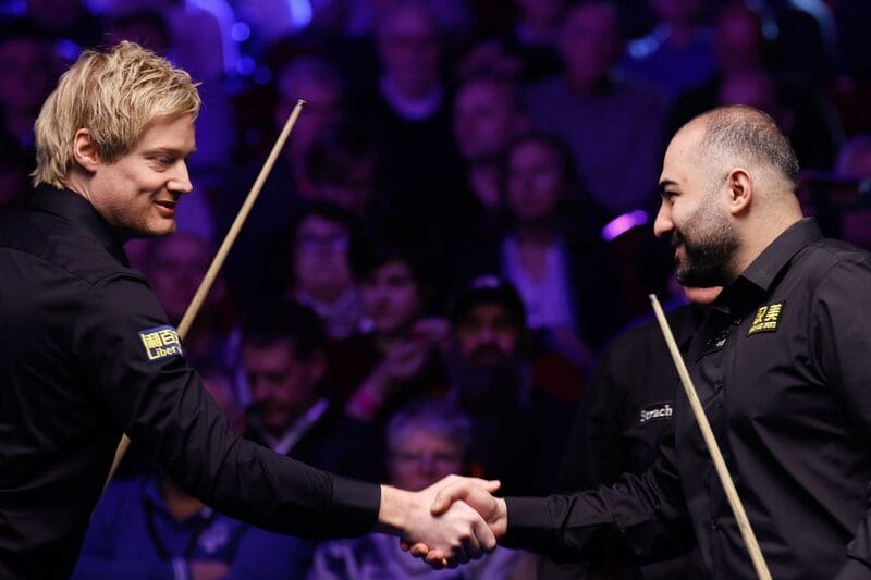 Нил Робертсон - Хоссейн Вафаей (фото: WST)