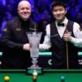 Джон Хиггинс и Чжао Синьтун завершили вничью 4-4 первую сессию финала Players Championship 2026