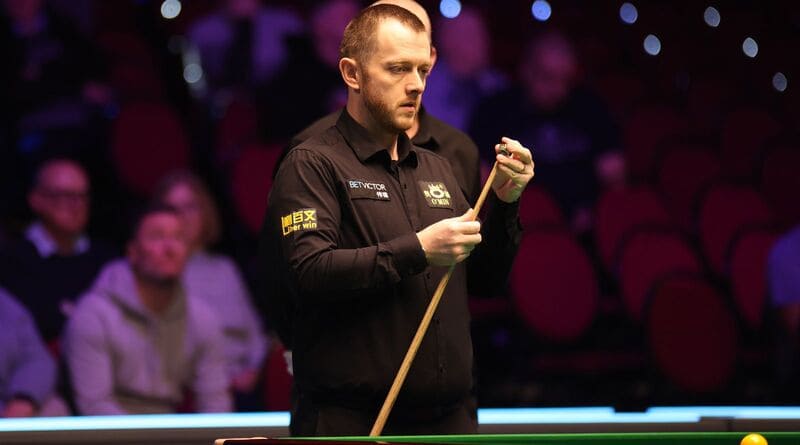Марк Аллен проиграл в первом раунде турнира Welsh Open 2026 Дэвиду Грэйсу (фото: WST)