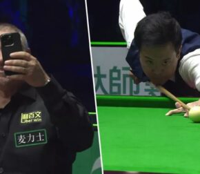 World Grand Prix 2026: Марко Фу сделал максимум 147 на выставочном матче против Стивена Хендри в Гонконге