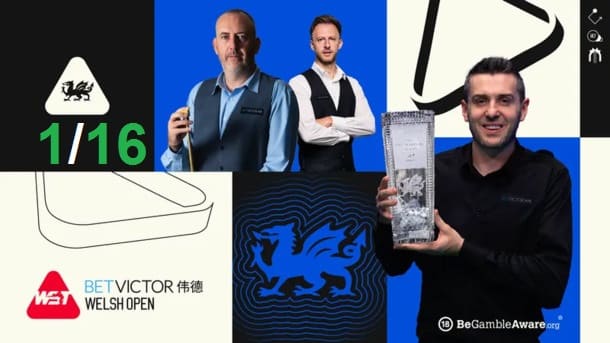 1/16 финала Welsh Open 2026 по снукеру