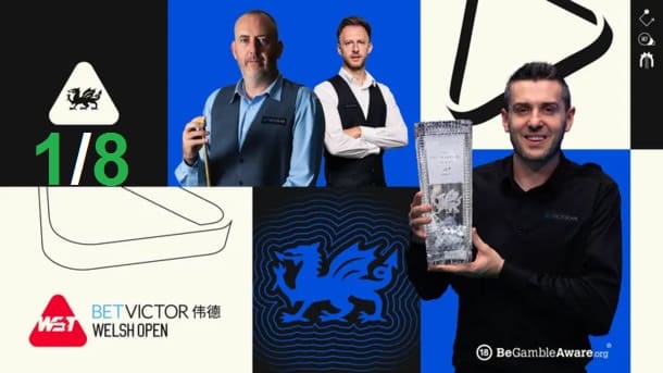 1/8 финала Welsh Open 2026 по снукеру
