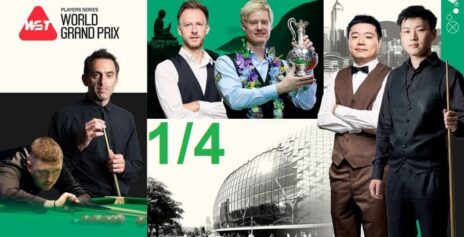 World Grand Prix 2026 снукер — 1/4 финала. Трансляции расписание