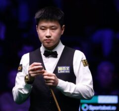 Players Championship 2026: Чжао Синьтун одолел Аллена в решающем фрейме и в финале встретится с Джоном Хиггинсом