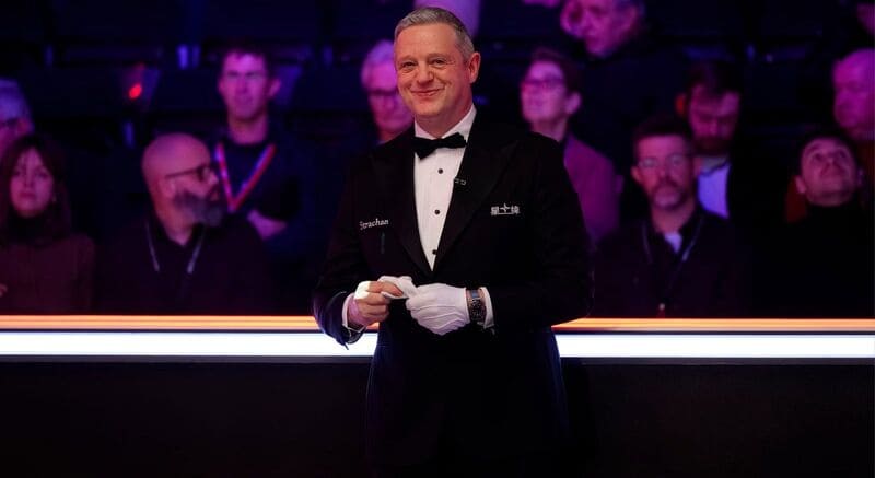 Роб Спенсер выбран рефери в финале Чемпионата мира 2026 по снукеру