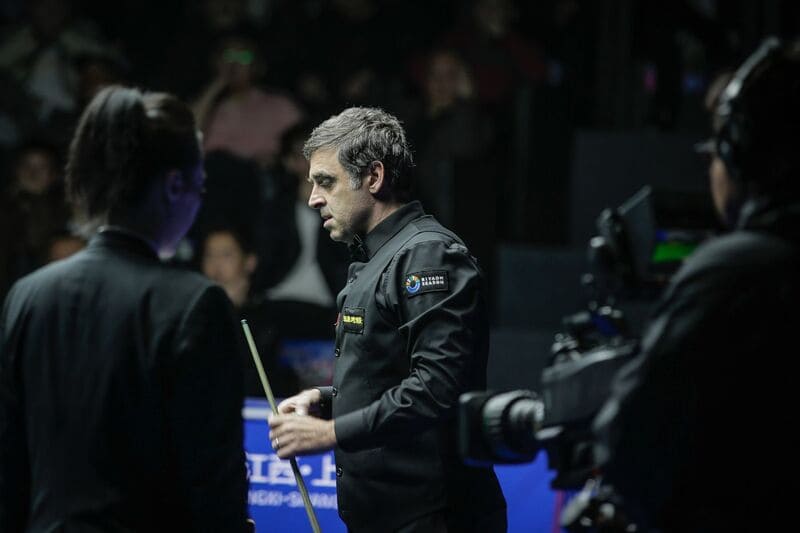 Ронни О’Салливан обыграл У Ицзэ со счетом 6-5 (фото: WST)