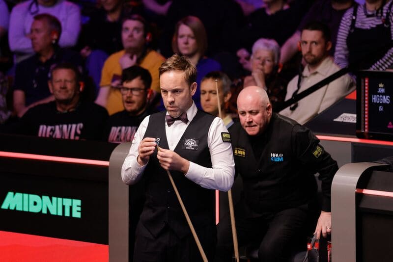 Аллистер Картер - Джон Хиггинс (фото: WST)