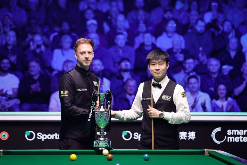 Чжао Синьтун - Джадд Трамп (фото: WST)