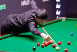 Чжао сделал сенчури-брейк в 102 очка в первом раунде English Open 2026