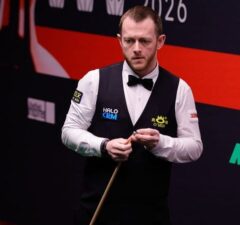 Чемпионат мира 2026: Марк Аллен ведет 9-7 против Кайрена Уилсона после захватывающей борьбы в 1/8 финала