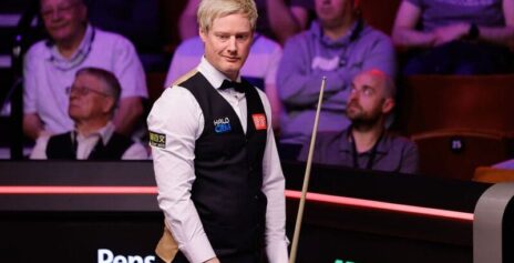 Робертсон обыгрывает Уокелина 10-6 в 1/8 финала на Чемпионате мира 2026