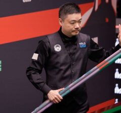 Дин Джуньху готовится к грандиозному поединку с Чжао Синьтуном в 1/8 финала на Чемпионате мира 2026