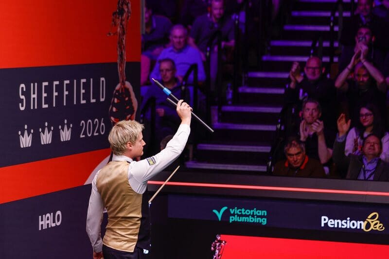 Нил Робертсон вышел в 1/8 финала на Чемпионате мира в Шеффилде (фото: WST)