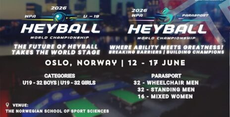 В Осло пройдет Чемпионат мира по хейболу среди юниоров и параспортсменов 2026 года