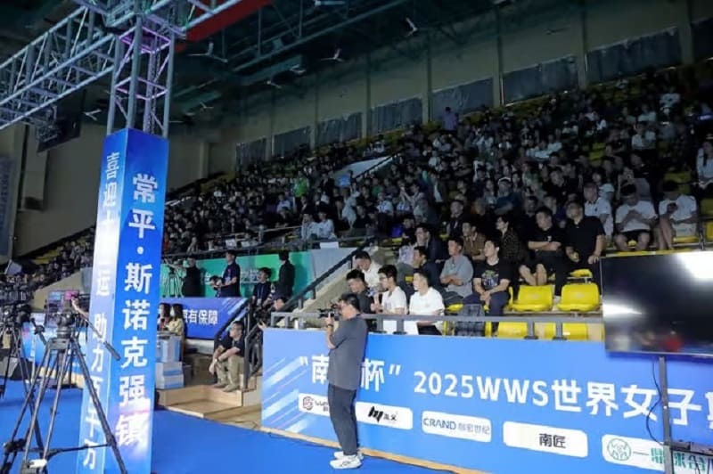 World Women's Snooker Championship 2025 в Дунгуане пользовался большой поддержкой и привлек много зрителей (фото: totallysnookered)