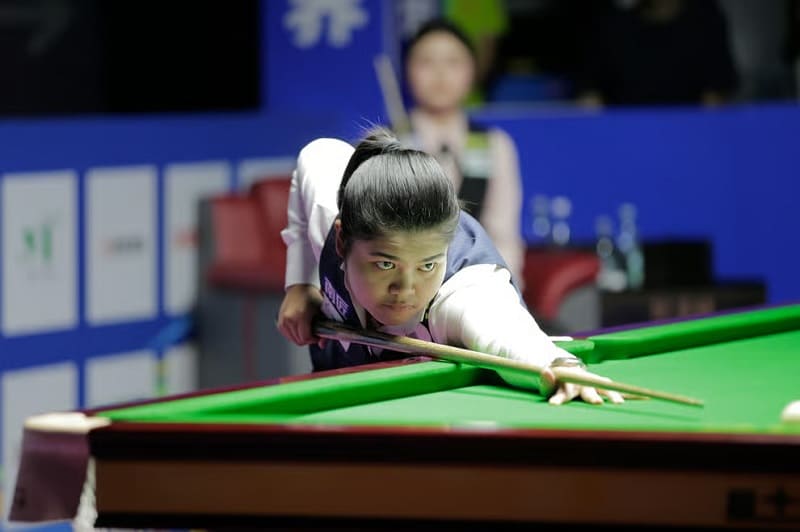 Панчайя Чанной победила Бай Юлу в 1/4 финала (фото: totallysnookered)