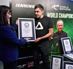Ронни О’Салливан вышел в 1/2 финала на Чемпионате мира среди ветеранов 2026