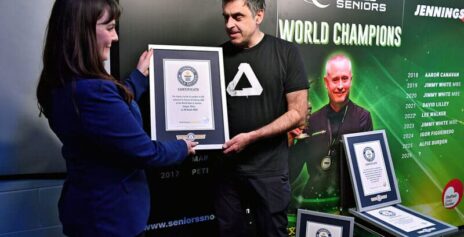Ронни О’Салливан вышел в 1/2 финала на Чемпионате мира среди ветеранов 2026