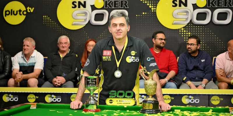 Ронни О'Салливан выиграл первый турнир Snooker 900 Global Championship (фото: snooker900)
