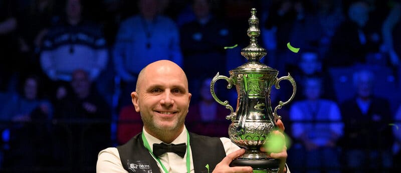 Джо Перри - победитель British Seniors Snooker Open 2025 (фото: seniorssnooker)