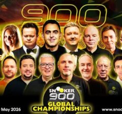 О’Салливан примет участие в Snooker 900 Global Championship 2026: Жеребьевка, расписание матчей и формат турнира