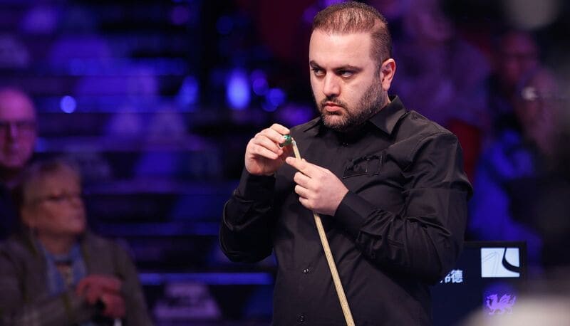 Амир Сархош вышел в 1/16 финала Asia-Oceania Q School 2026 (фото: WST)