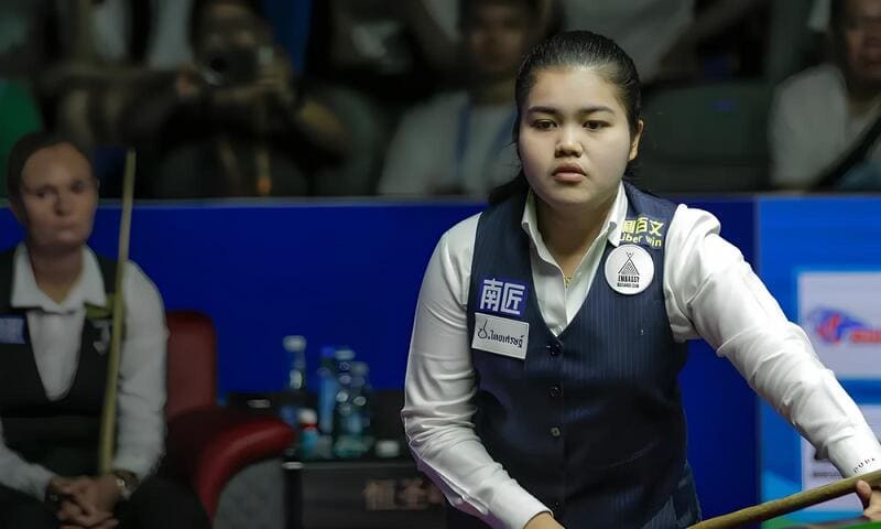 Панчайя Чанной - Чемпионка мира по снукеру среди женщин 2026 (фото: SnookerHQ)