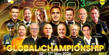 Snooker 900 Global Championship 2026 снукер — третий раунд. Трансляции расписание