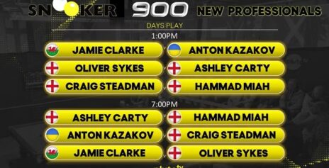 Snooker 900 New Professionals Week 2026: Новая волна талантов на старте!