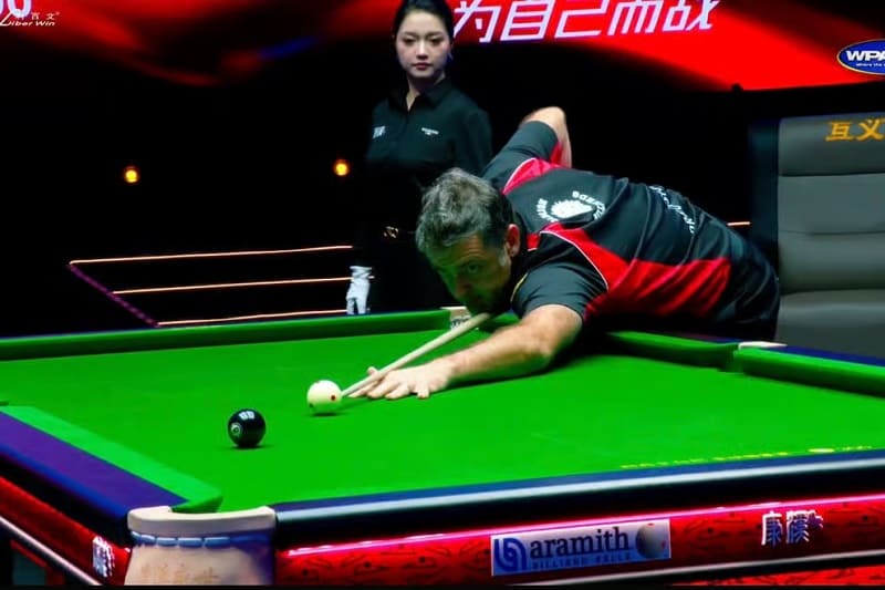 Ронни О’Салливан выиграл первый матч на турнире по хейболу World Open 2026 (фото: totallysnookered)