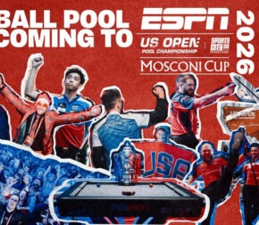 World Nineball Tour объявляет о сотрудничестве с ESPN: Mosconi Cup и US Open Pool Championship возвращаются на экраны