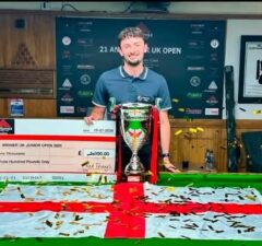 Эйдан Мерфи — победитель UK Junior Open Snooker Championship 2026