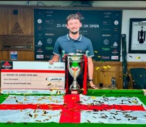 Эйдан Мерфи — победитель UK Junior Open Snooker Championship 2026