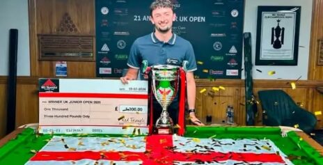 Эйдан Мерфи — победитель UK Junior Open Snooker Championship 2026