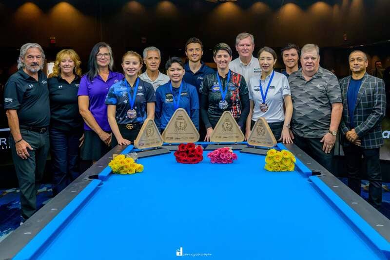 Ческа Сентено завоевала титул на WPA Women’s World 8-Ball Championship 2026 (фото: wpapool)
