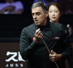 О’Салливан провел захватывающий матч с Эшли Карти на турнире Wuhan Open 2026 (видео)