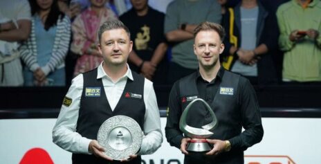 Кайрен Уилсон vs Джадд Трамп. Вторая сессия финала Shanghai Masters 2026 (видео)