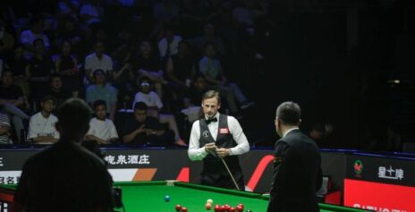 Дин Джуньху vs Дэвид Гилберт. 1/16 финала China Open 2026 (видео)