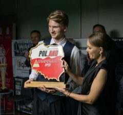 Юлиан Бойко — победитель Poland Snooker Open 2026