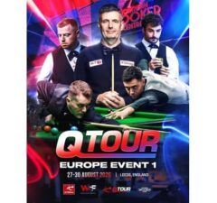 Q Tour 1 2026 cнукер. Результаты, турнирная таблица