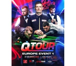 Q Tour 1 2026 cнукер. Результаты, турнирная таблица