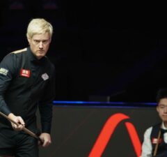 Нил Робертсон vs Чан Бинью. 1/16 финала China Open 2026 (видео)