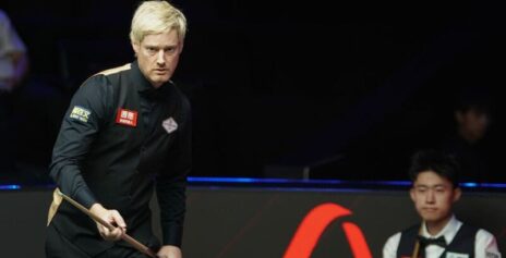 Нил Робертсон vs Чан Бинью. 1/16 финала China Open 2026 (видео)