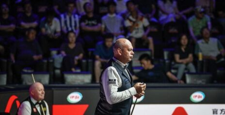 1/16 финала China Open 2026. Стюарт Бинхэм vs Джон Хиггинс (видео)