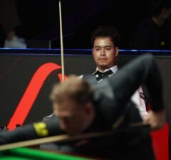 1/16 финала China Open. Финальный фрейм матча Джадд Трамп vs Ноппон Саенгхам (видео)