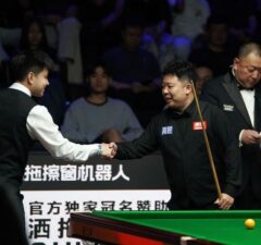 Матч 1/16 финала China Open 2026 Чжао Синьтун vs Чжан Анда (видео)