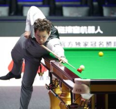 Видео решающего фрейма матча Ноппон Саенгхам vs Чжоу Юэлун на China Open 2026