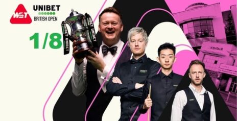 British Open 2026 снукер — 1/8 финала. Трансляции расписание